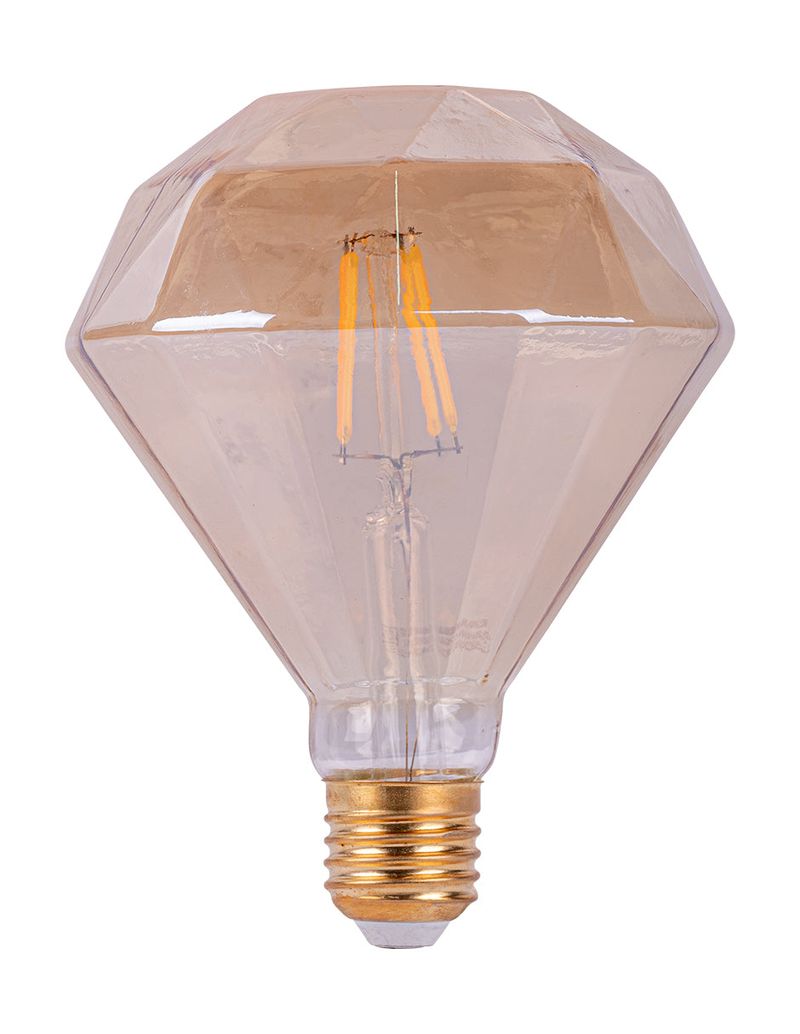 Лампа с/д LEEK LE G125 LOFT LEDF 9W 3K E27 (Amber-G) (20)