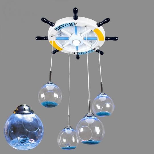 Св-к потолочный 307/5 LED-Blue 21век