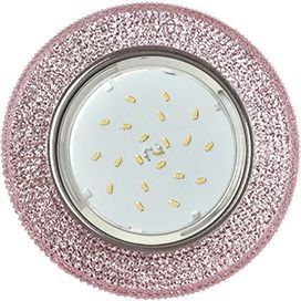 Светильник Ecola GX53 H4 LD7069 Модерн светло-роз/хром FР53CМЕFB