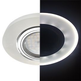 Светильник Ecola GU5.3 LD1650 MR16 4K Матовый/Хром