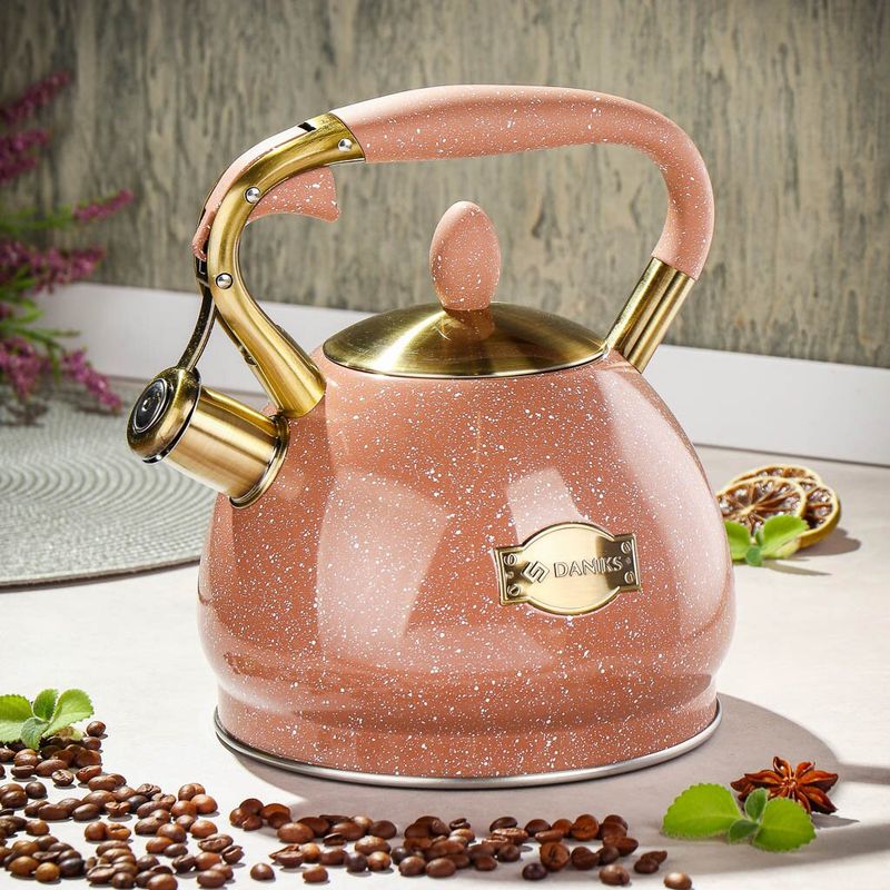 Чайник 3,0л Daniks индукция коричн GS-04517H-2  