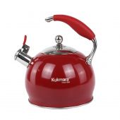 Чайник нерж 3,0л со свист Red Ч-01 КЗМП