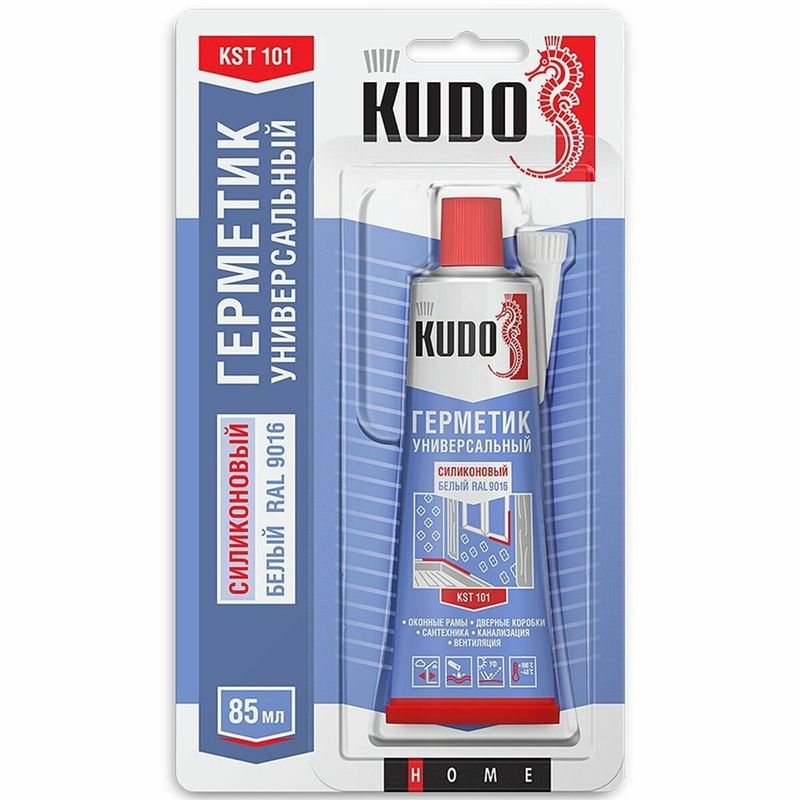 САНТЕХ Герметик KUDO силик унив бел 85 мл KST101b