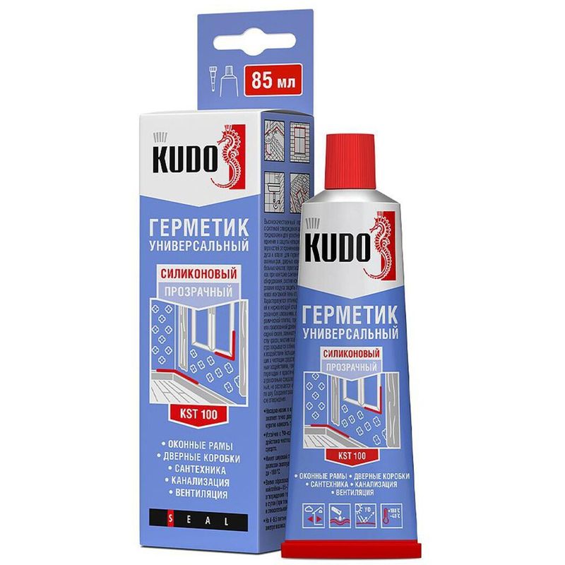 САНТЕХ Герметик KUDO силик унив б/цв 85 мл KST-100 