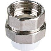 Муфта разъемн. (вн.р.) D\G 32-1 1/4" белая