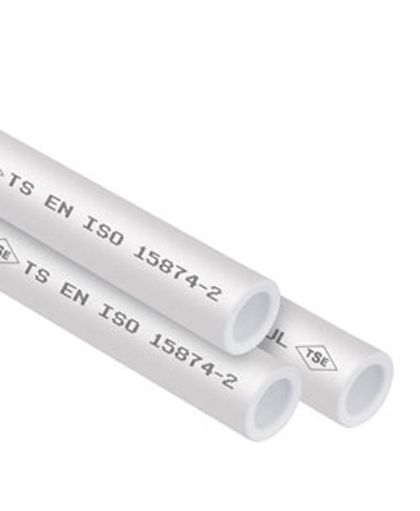 Труба PN 10 (д. хол.воды) D 20*1.9 (белая)