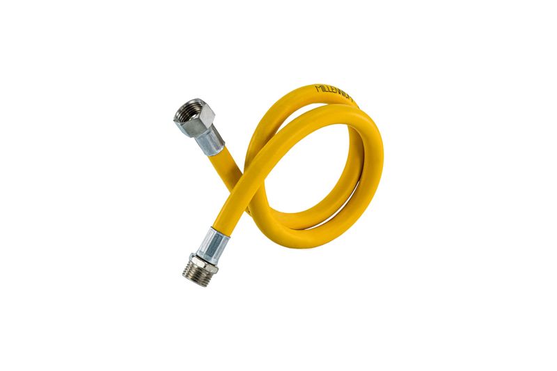 Шланг газовый ПВХ (желтый) 2,0м 3/4 г/ш