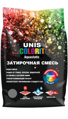 Затирка UNIS COLORIT U60 бирюза 2кг