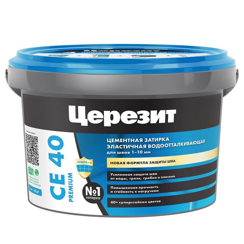 Затирка водост.ВЕДРО Ceresit 40 (44) Сканди, ведро 2кг