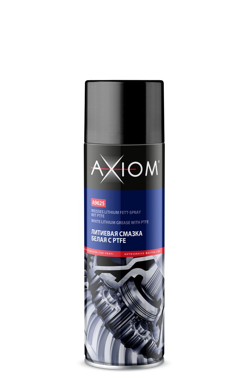 Литиевая смазка с PTFE AXIOM 650мл белая А9625