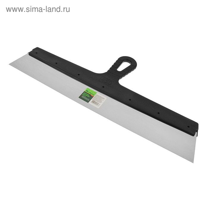 Шпатель фасад нерж.сталь 450мм пластм.ручк СИБРТЕХ