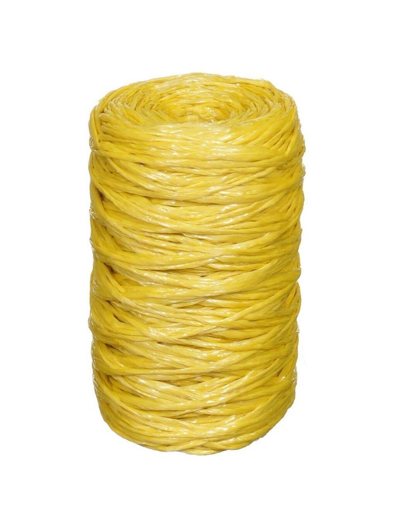 Шпагат полипропилен, 300 г, 1000 текс, крученый, в ас. 300 м