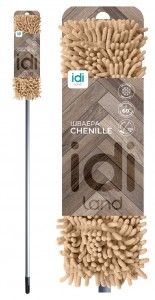 Швабра плоская 43*13см насад вермишель 1700 IDIland/Chenille 
