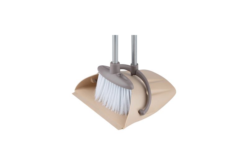 Щетка+совок откидной BROOM Рыжий кот