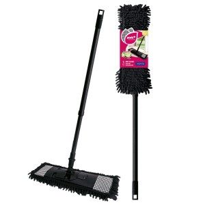 Швабра плоская 138см микроф черная York Стайл Pepita 081302  