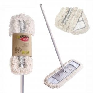Швабра плоская 42*12см телеск ручка 140см York Eco Natural