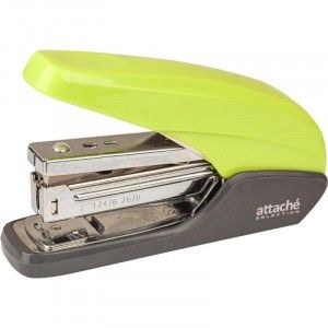 Степлер Attache Selechion №24/6, 26/6 салатовый 723422