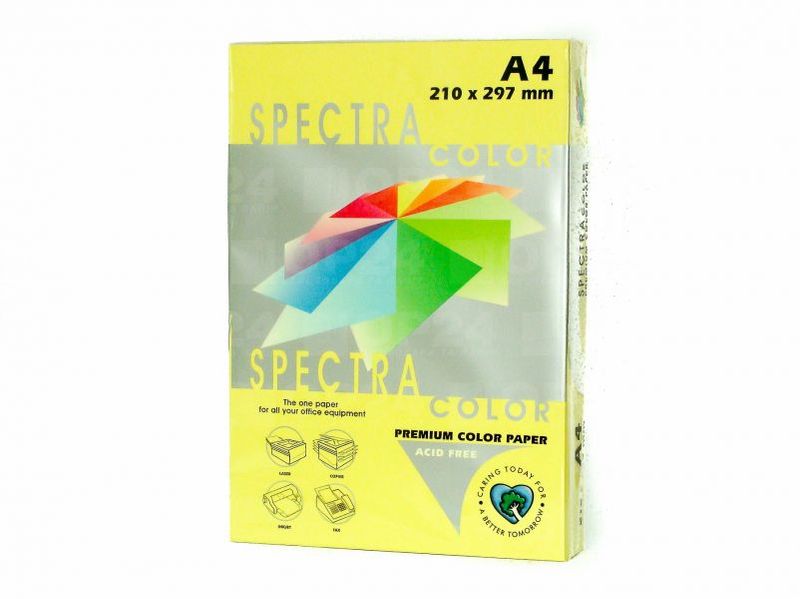 Бумага  А4 100л.spectra color желтый (363)/24338