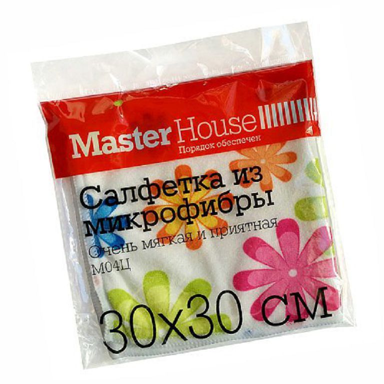 Салфетка д/уборки м/ф Master House 60160 30*30см