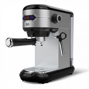 Кофеварка эл рожк. BQ CM3001 1450Вт, 15 бар, капучино, эспрессо, 1л стальной-черный