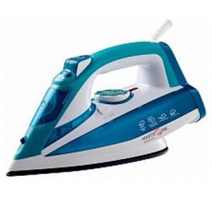 Утюг Maxtronic MAX-PL-CR281/DGR 2400Вт  голубой самоочистка, паров удар