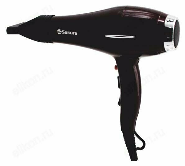 Фен эл. SAKURA SA-4037R Professional 2400Вт 4 реж, 2 скор