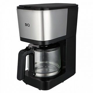 Кофеварка эл BQ CM2007 750Вт, эспрессо, стальной-черный