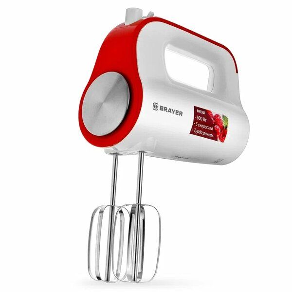 Миксер эл. BR1307 600Вт 5скор. BRAYER