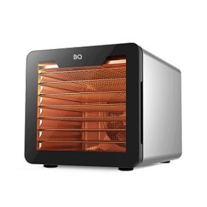 Сушилка д/овощей и фруктов BQ FD9000 650Вт, 7 секций, 23л, черный-сталь