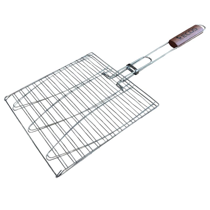Решетка барбекю "ECOS RD-117W" рыбная 3 секции