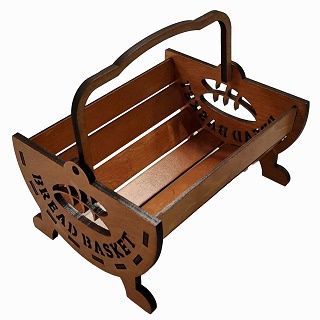 Корзинка д/хлеба берёза 19х15х10,5см "БУЛОЧКА" сосна