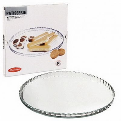 Блюдо стекло Рatisserie 28см