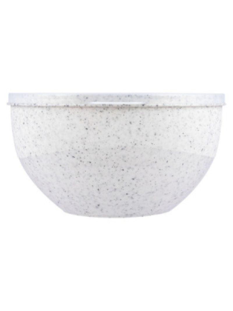 Миска Granite 2л с крышкой белый
