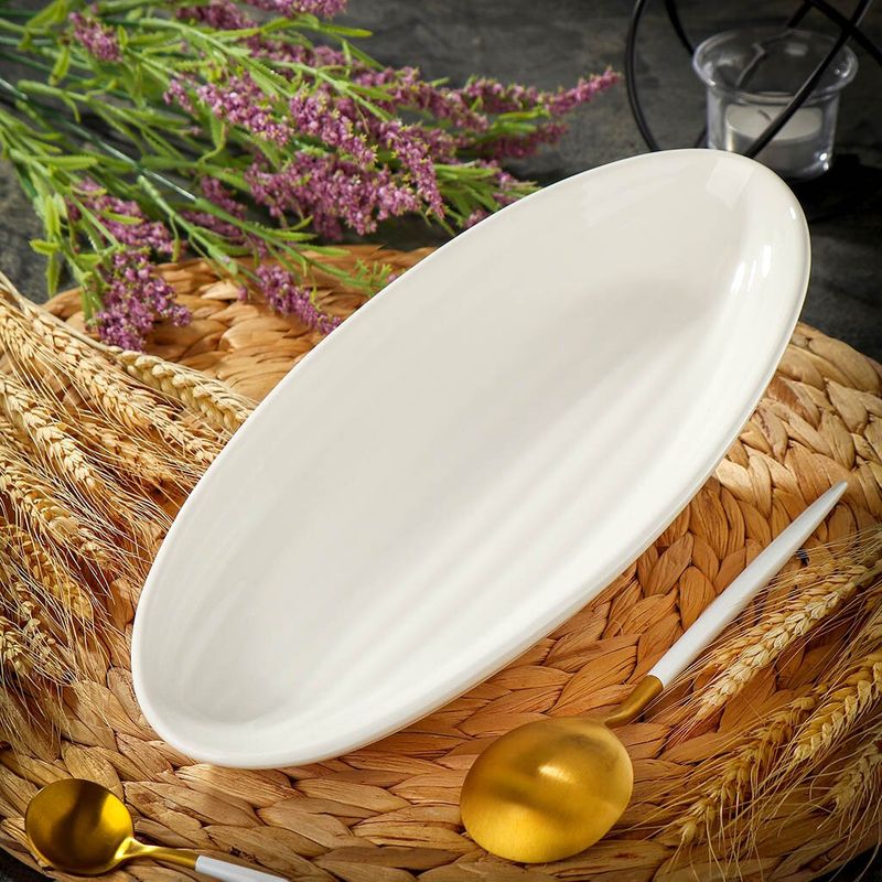 Блюдо овальное Грейс Daniks Y6-6001 30см   