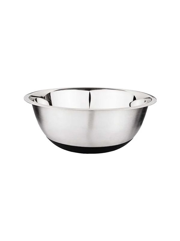 Миска  нержав Доляна light, 4,5 л, d=26 см, цвет белый