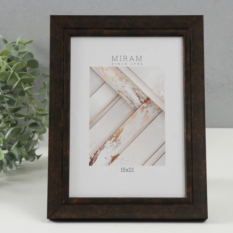 Фоторамка пл "МИРАМ" 15*21см, 651521-6 пласт экран