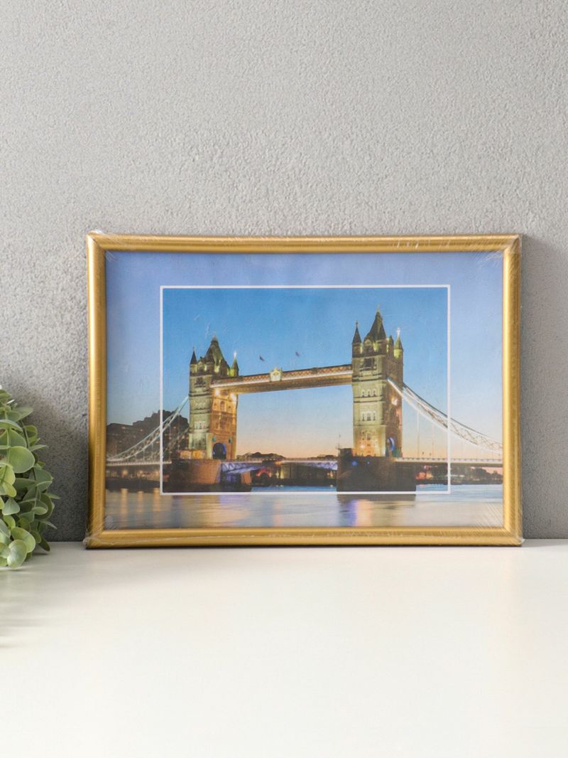 Фоторамка 21×30 см Keep memories, Olav пластик под бронзау