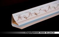Плинтус потолочный СЕР.ЛОЗА/ВЕТОЧ. 3м 912-AL8 40мм