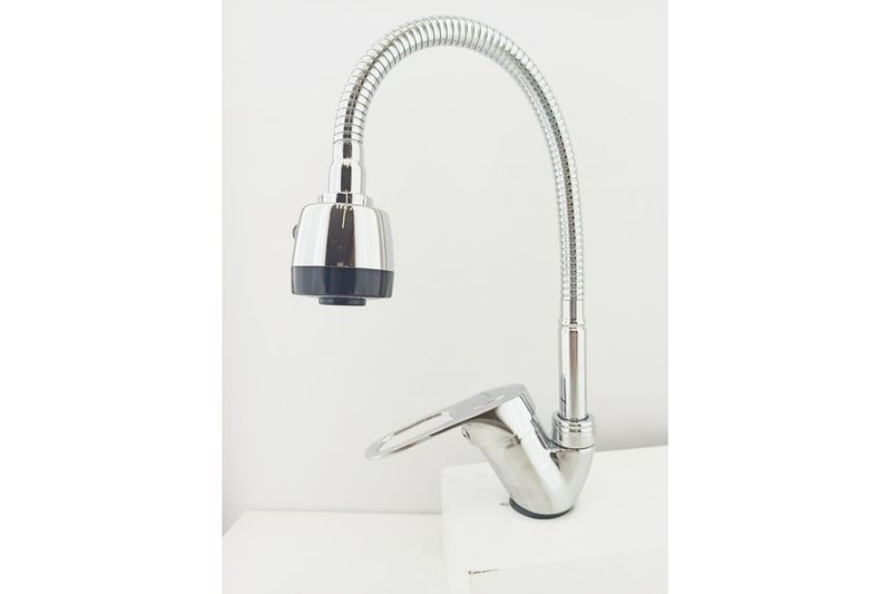 Смеситель кух Rainsberg R3213F-8 хром, гибкий