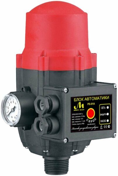 Блок автоматики 1.5-3 бар PS-01A 1 (25)ш TIM 