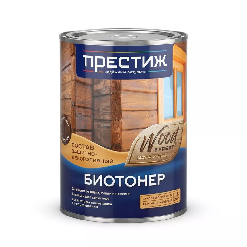 Пропитка Престиж Биотонер д/дерева б/цв 0,9л