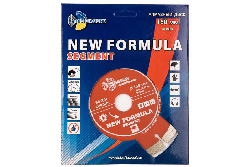 Диск 150 Segment 150*10*22.23 мм S203