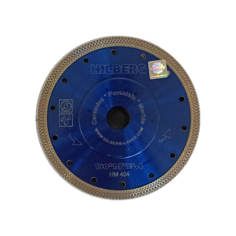 Диск алмазный отр Hilberg Турбо 180*25,4 Ультратонкий X-тип