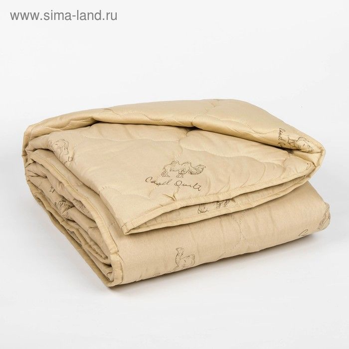 Одеяло Адамас Верблюжья шерсть 172*205см п/э 100% 668140