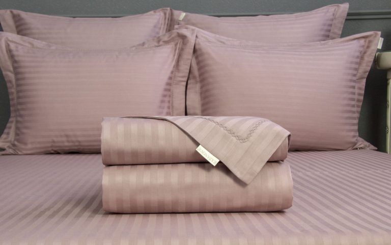 КПБ Hotel (пудра платина) Cotton комплект KAZANOVA евро (90)