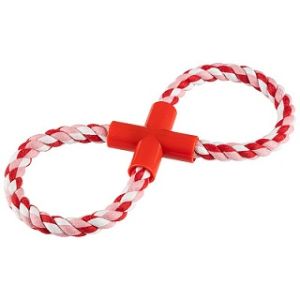 Игрушка канатная "Восьмерка" 25*10 см д/животных