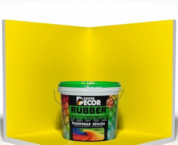 Краска Super Decor резиновая Спелая дыня №3 1 кг