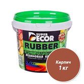 Краска Super Decor резиновая Кирпич №18 1 кг