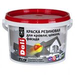 Краска DALI резиновая 3кг коричневая