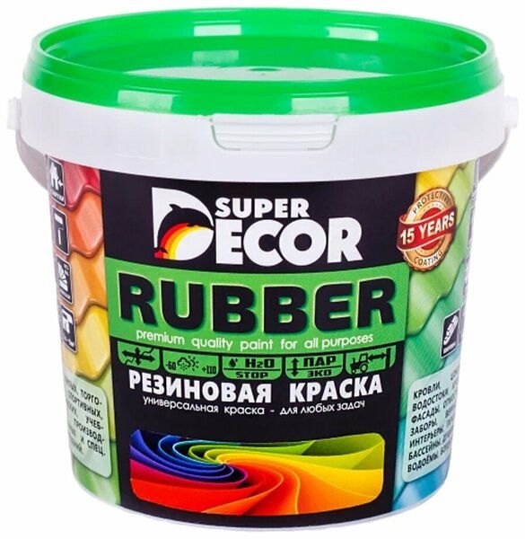 Краска Super Decor резиновая Арабика №6 1кг